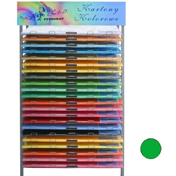 Karton kolorowy Typograf B1 230 g/m2 zielony | eazbiuro.pl | Zamów natychmiast!