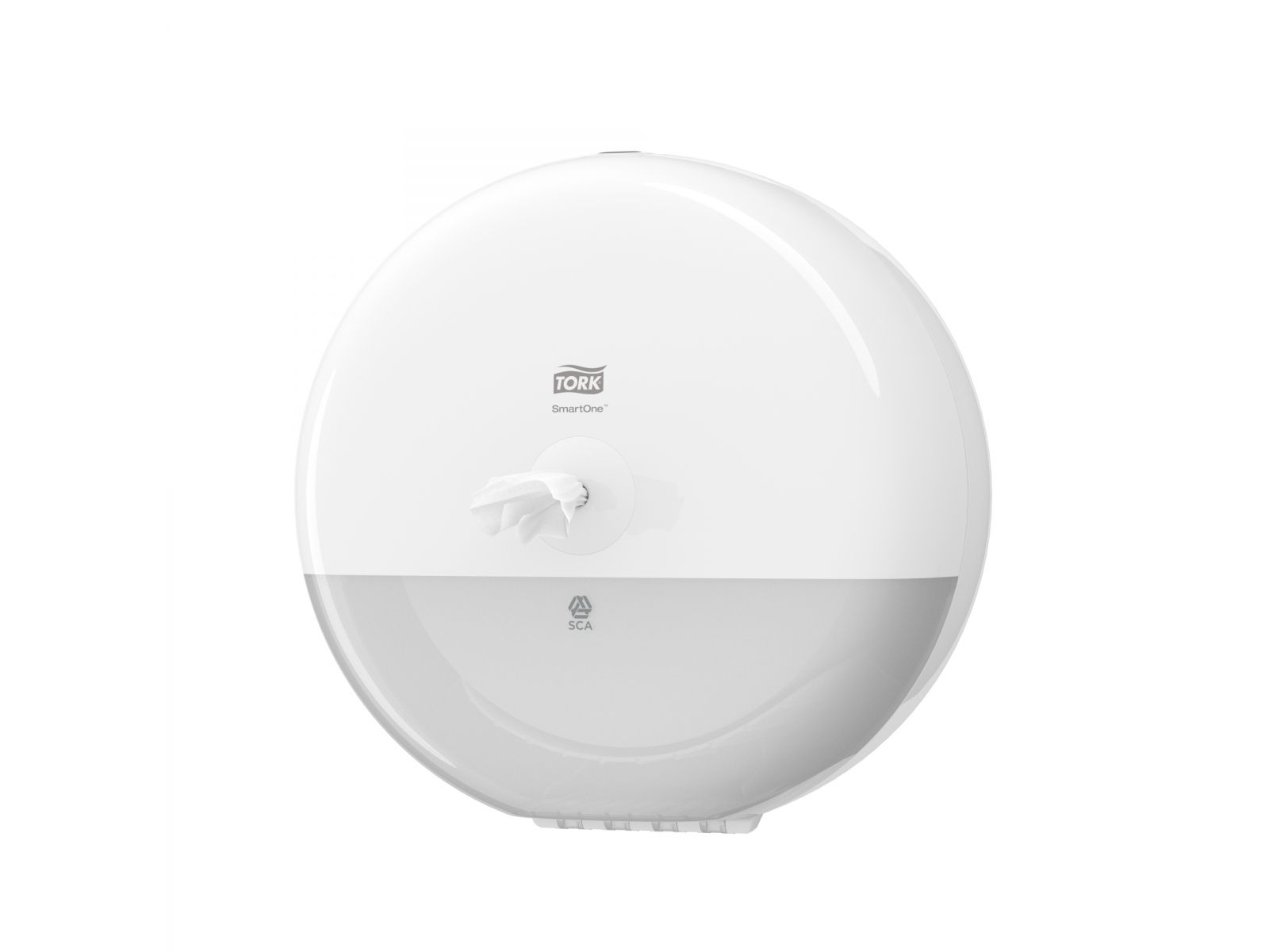 Podajnik na papier toaletowy w rolce Tork smartone®, biały t8, duża pojemność, seria elevation, 680000