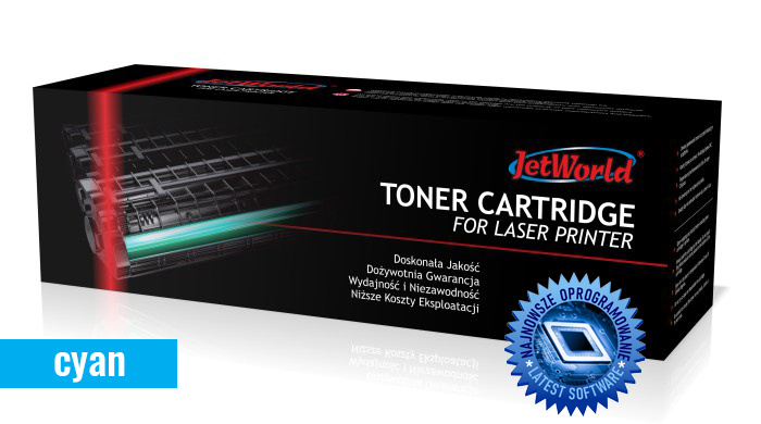 Toner Jetworld cyan Brother tn247c zamiennik tn-247c (posiada chip z najnowszym firmwarem)