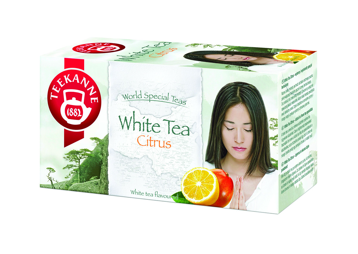 Herbata teekanne white tea citrus, 20 kopert