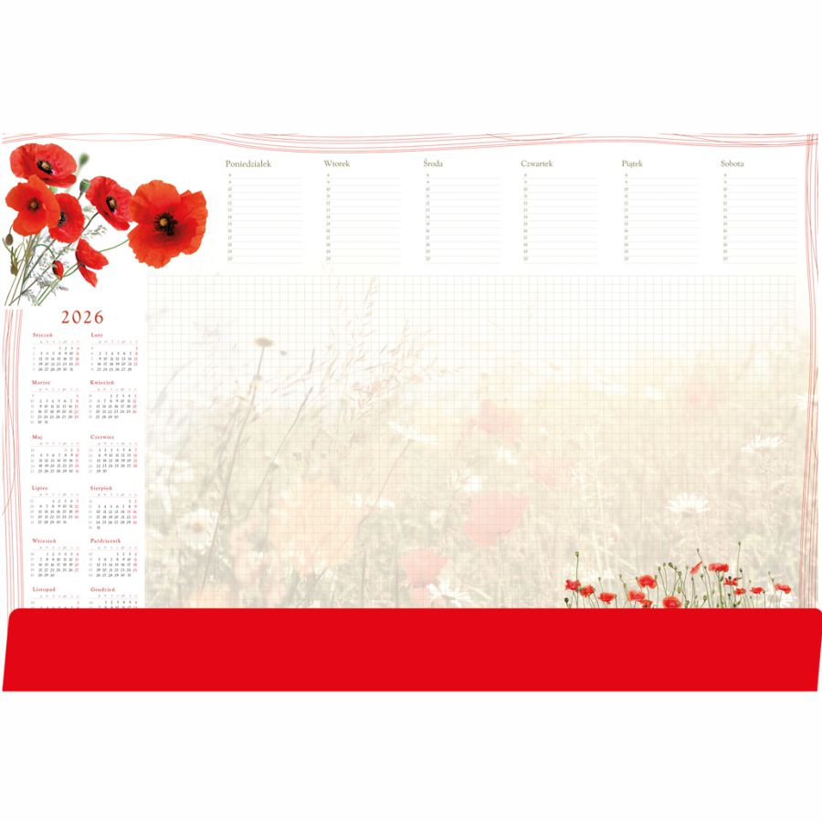 Podkładka biuwar kalendarz z planerem B3 t-2-b3-4 -- towar sezonowy dostępny tylko do | eazbiuro.pl | Kup wygodnie!