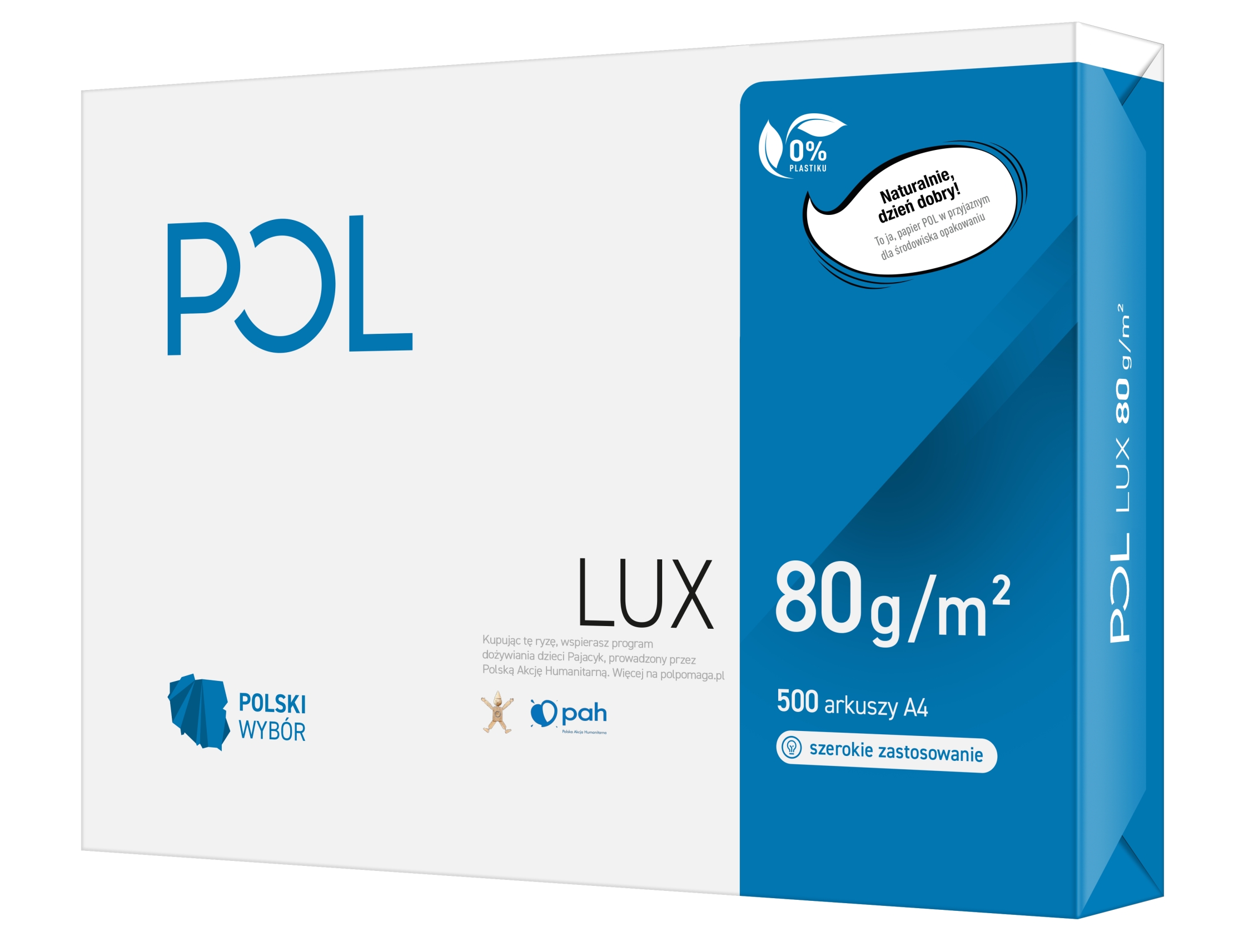 Papier ksero Pollux A4 80 g/m2 500 ark.