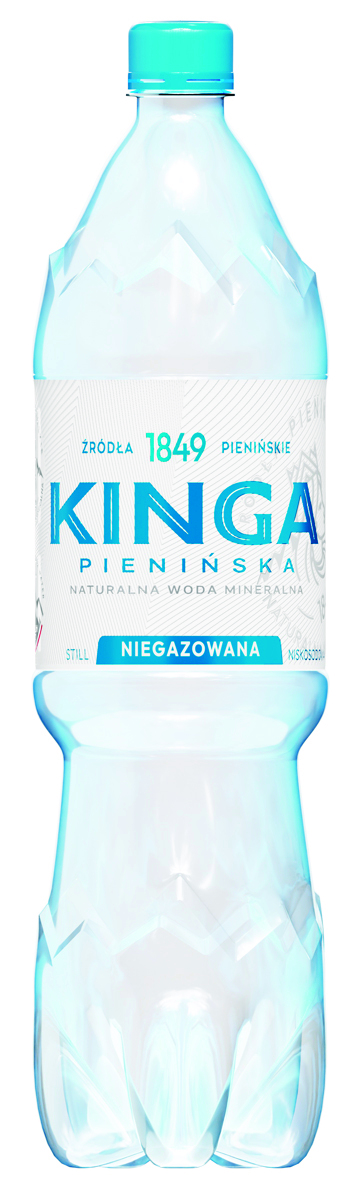 Woda mineralna KINGA PIENIŃSKA, niegazowana, 1,5l, kaucja