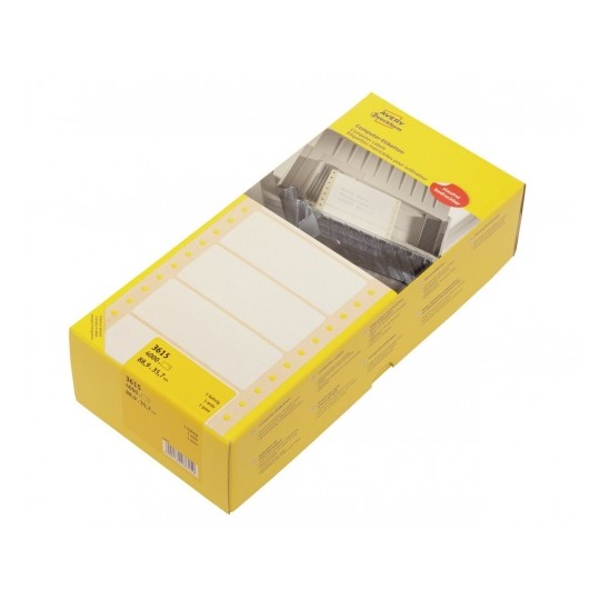 Etykiety Avery Zweckform 88,9x35,7 na składance komputerowej | eazbiuro.pl | Kup w sekundę!