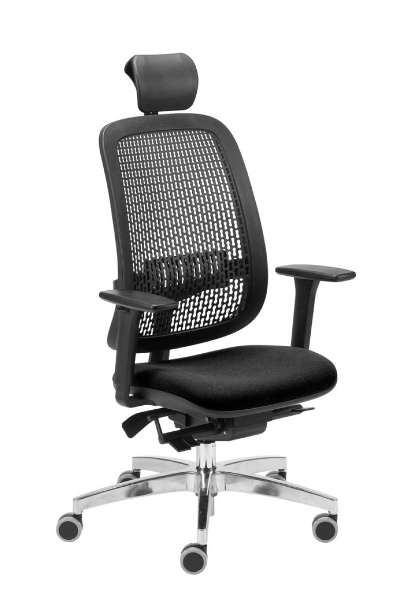 Fotel biurowy Office Products skiatos, czarny