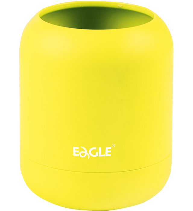 Pojemnik na długopisy Eagle typ691 ha! żółty | eazbiuro.pl | Kup pewnie!