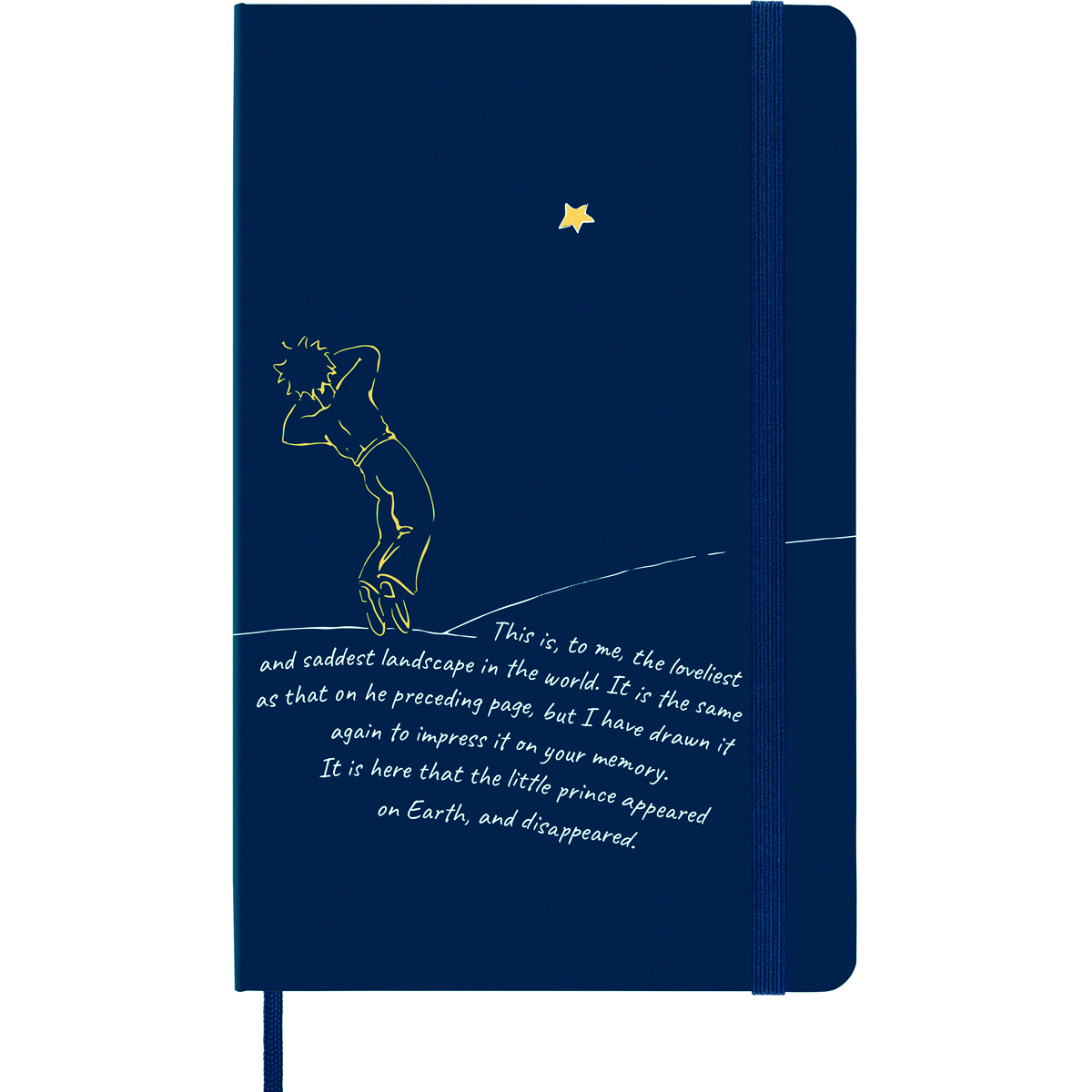 Notes MOLESKINE, edycja limitowana Mały Książę, L + XL, zestaw, księżyc Notes MOLESKINE, edycja limitowana Mały Książę, L + XL, zestaw, księżyc