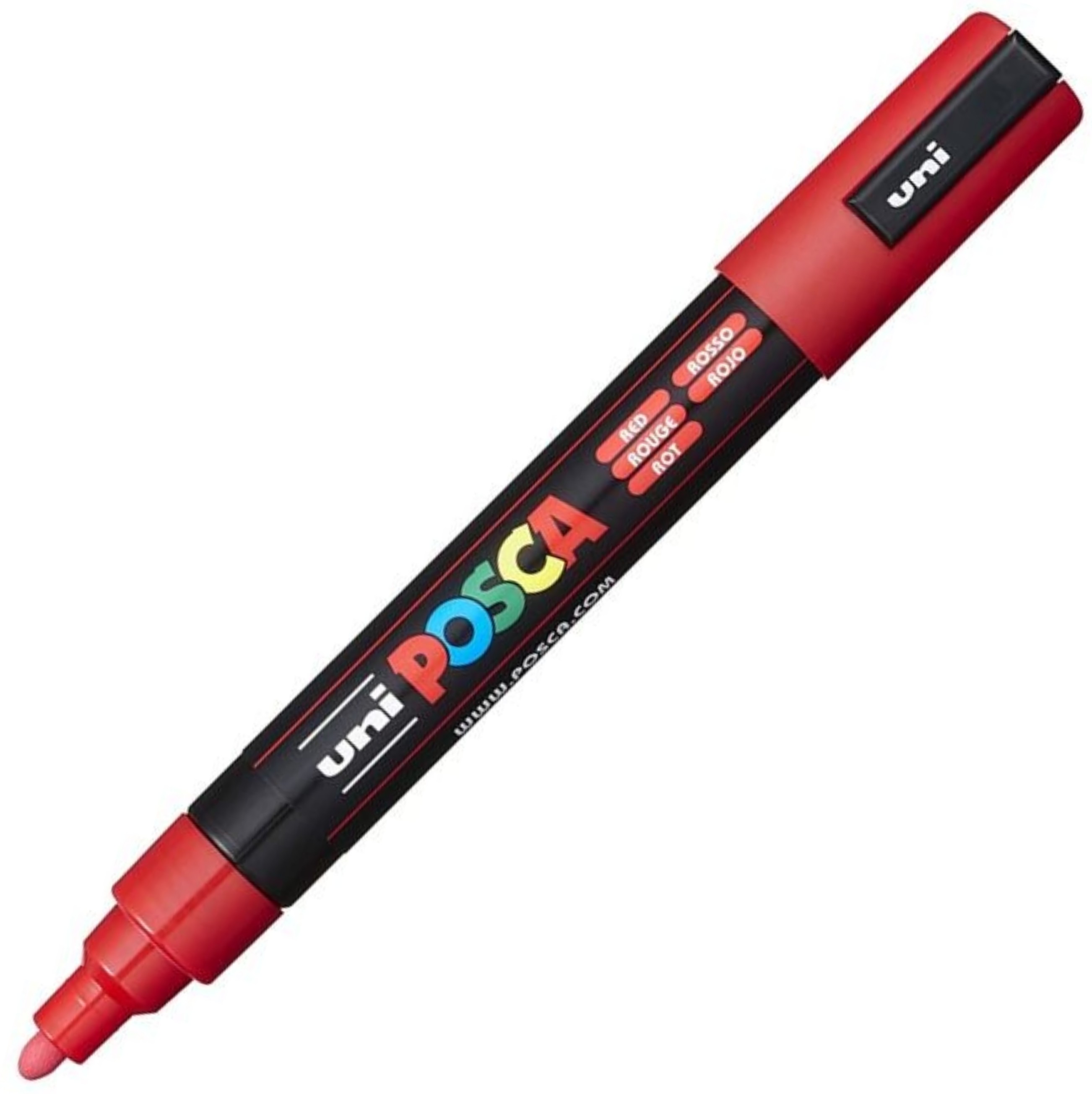Pc-5 m czerwony marker posca uni | eazbiuro.pl | Działaj teraz!