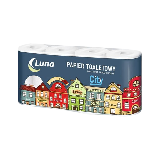 Papier toaletowy Luna City 8szt 2 warstwowy