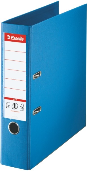 Segregator Esselte vivida plus, A4, A4/80 mm, niebieski
