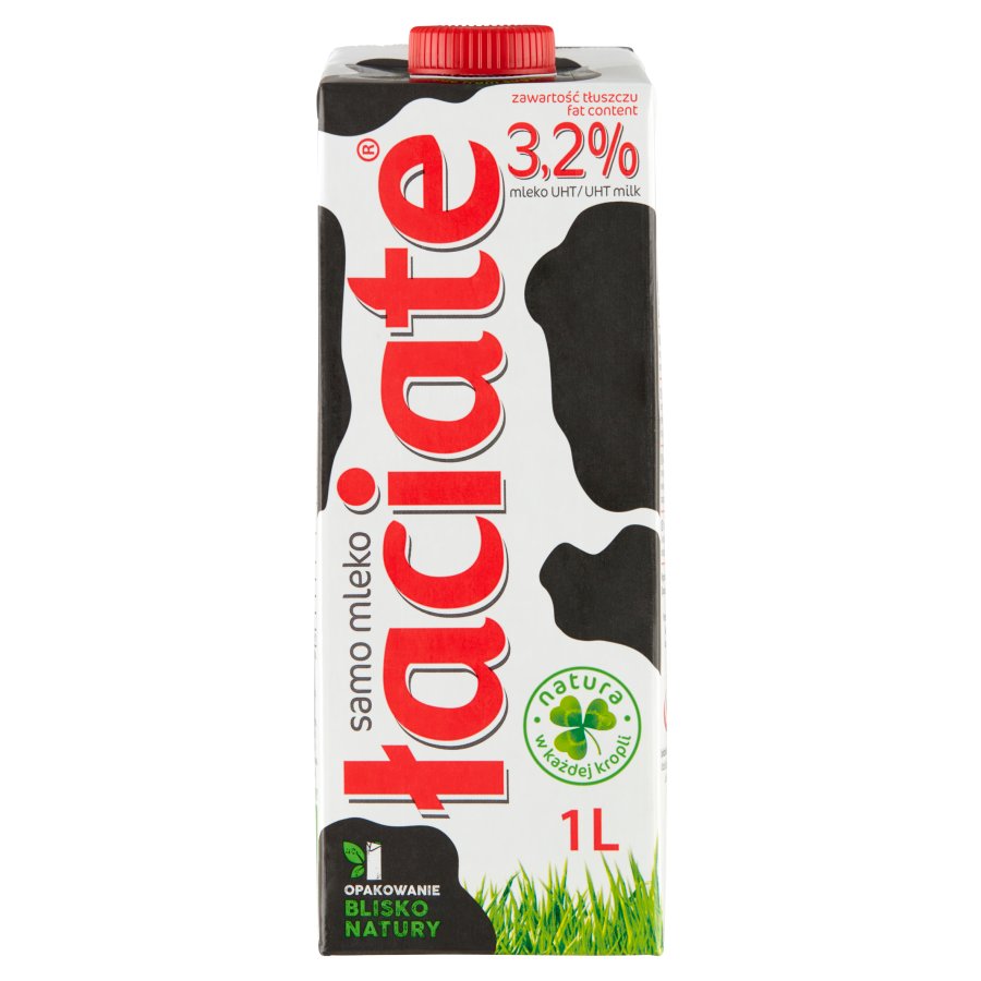 Mleko Łaciate 3,2% 1 l do biura | eazbiuro.pl | Zamów rozsądnie!