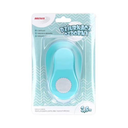 Dziurkacz ozdobny 3,8 cm kwiatek 3 | eazbiuro.pl | Zamów online!