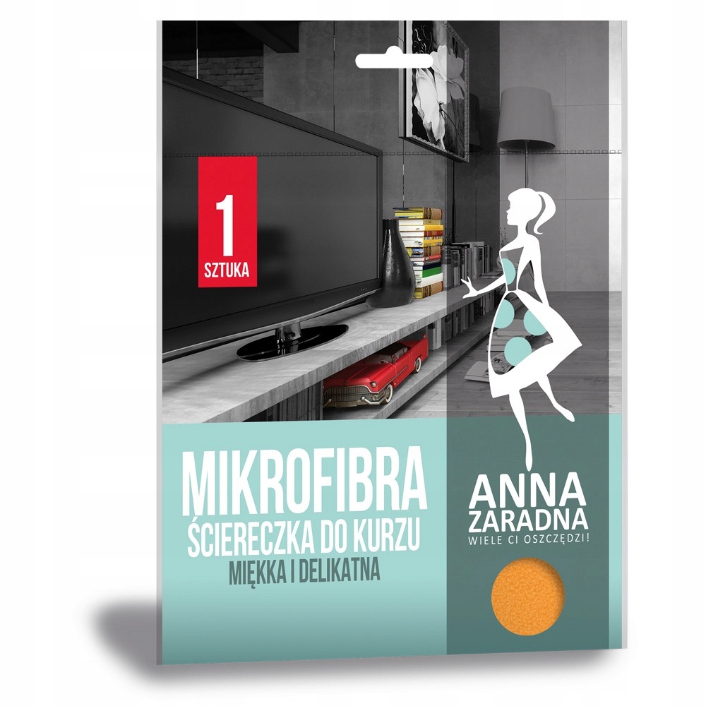 Ściereczka z mikrofibry do kurzu Anna Zaradna | eazbiuro.pl | Zamów bezpiecznie!