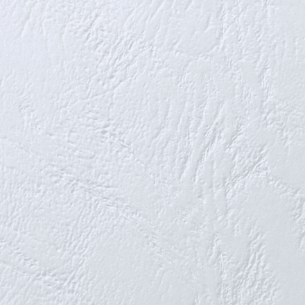 Okładki do bindowania skóropodobne GBC leathergrain, A5, białe | eazbiuro.pl | Zamów online!