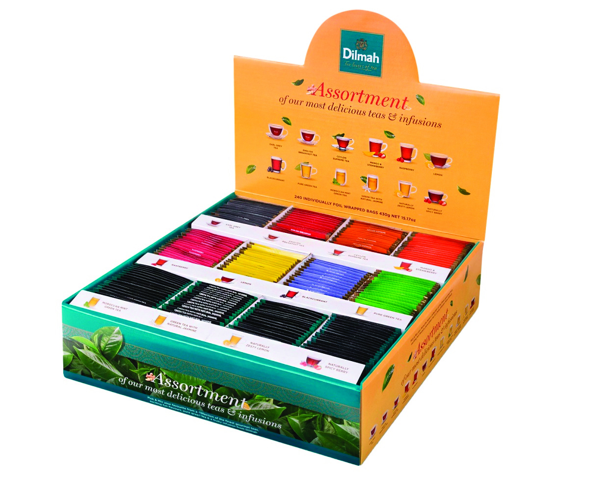 Herbata DILMAH Pick N'Mix, zestaw, 12x20 torebek
