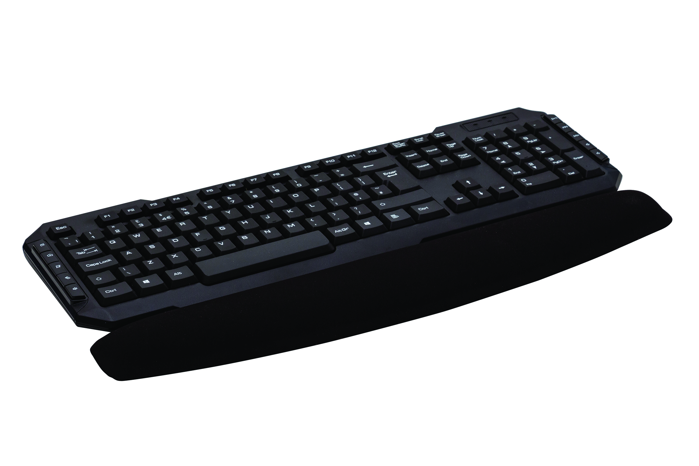 Ergonomiczna żelowa podkładka pod nadgarstek Q-Connect czarna
