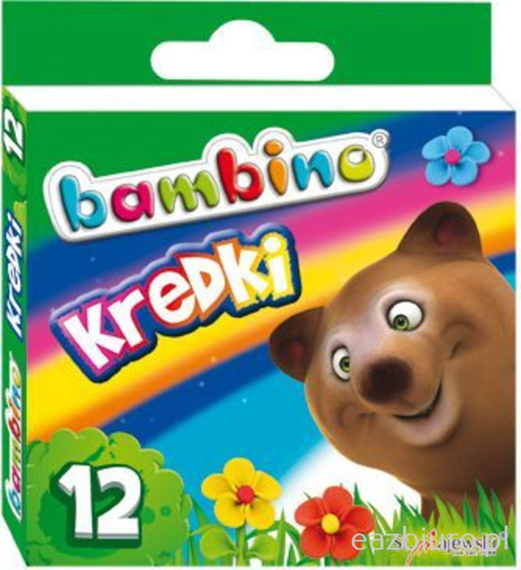 Kredki świecowe Bambino 12 kolorów