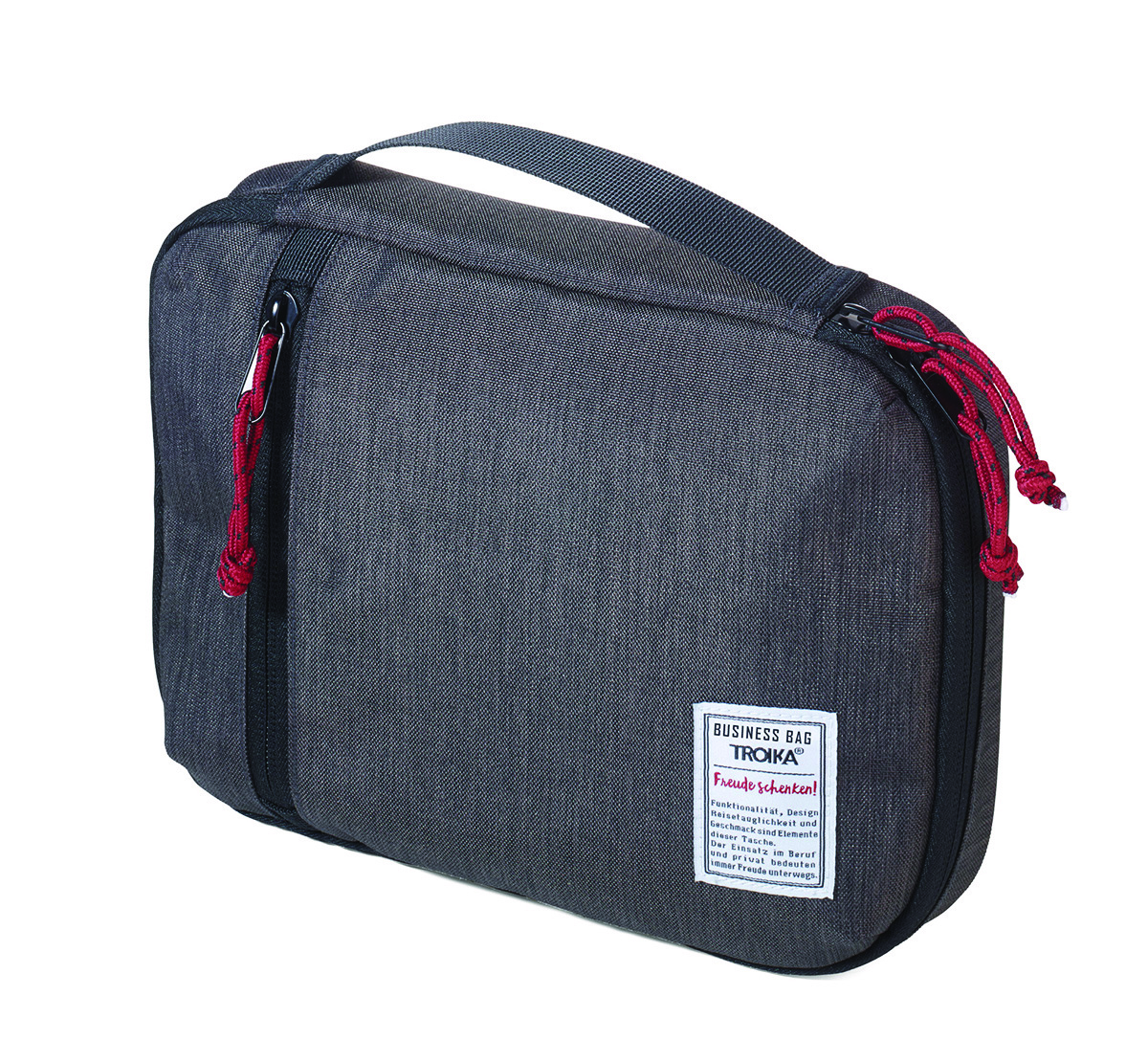 Organizer TROIKA Business Tech Pouch, na akcesoria, szary Organizer TROIKA Business Tech Pouch, na akcesoria, szary