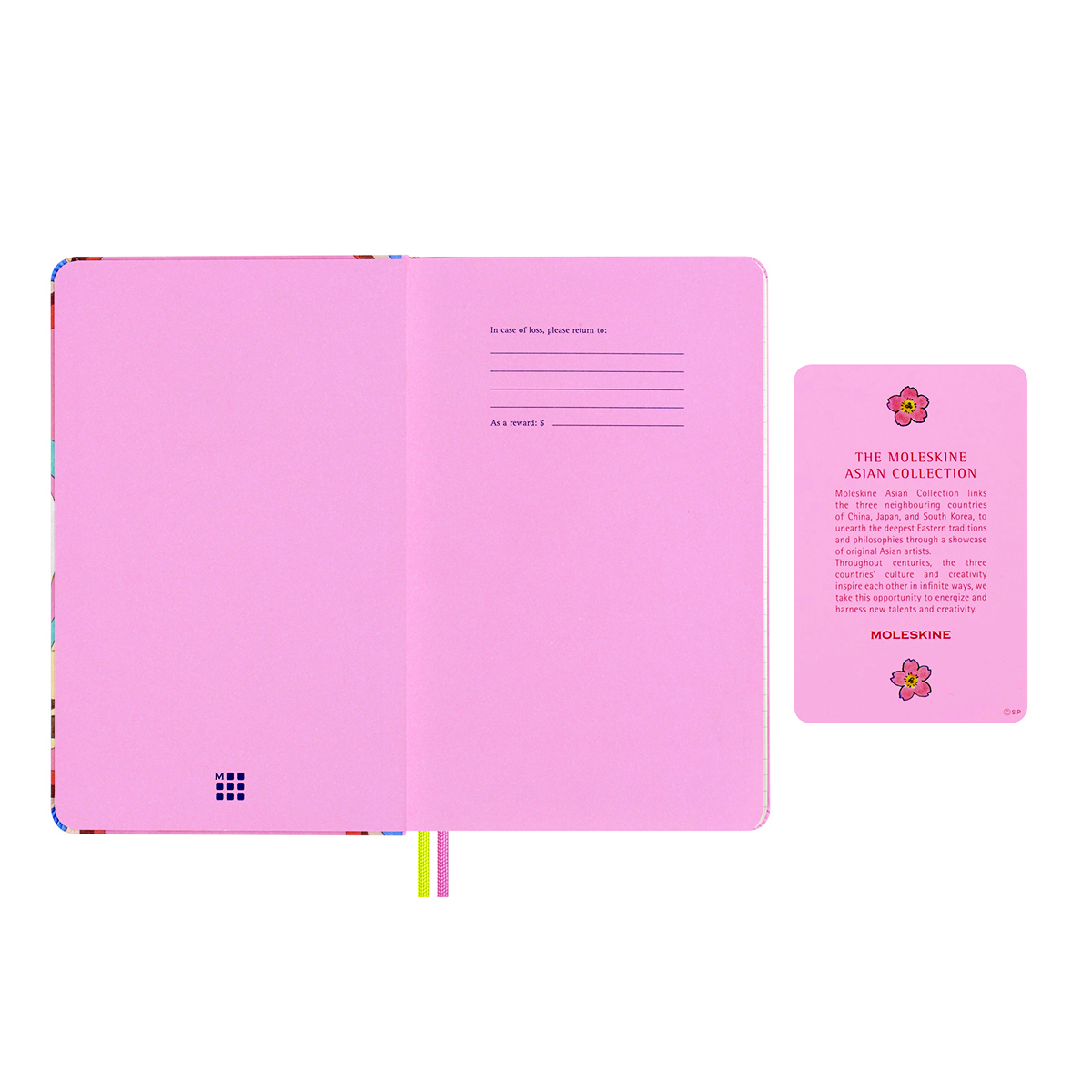 Kalendarz tygodniowy MOLESKINE bez dat, L, Sakura, edycja limitowana, 13x21cm