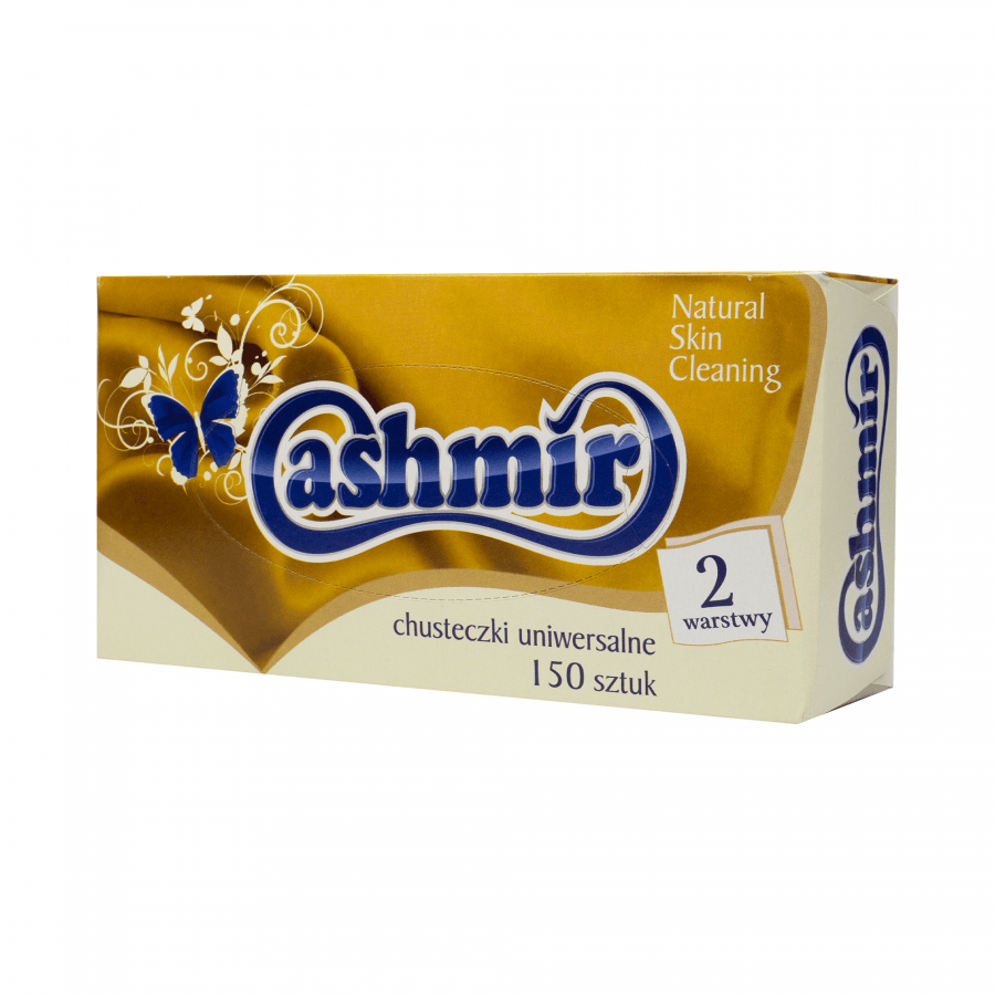 Chusteczki w kartoniku Cashmir 150 szt 2w