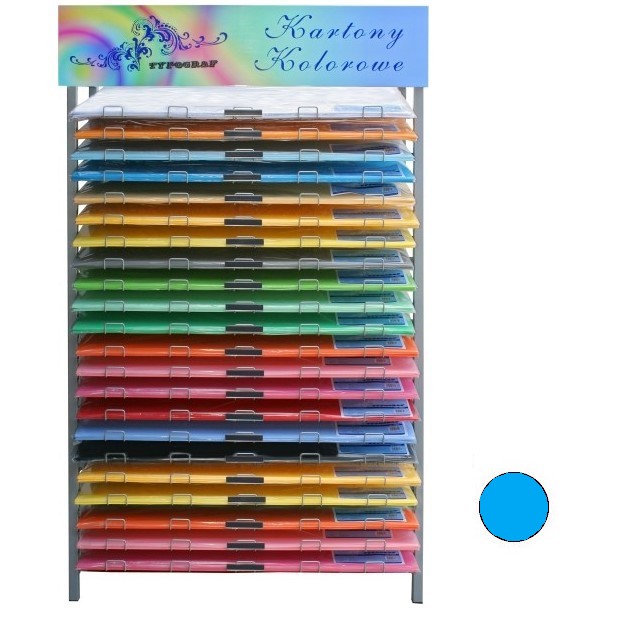 Karton kolorowy Typograf B1 230 g/m2 niebieski | eazbiuro.pl | Kup bez wahania!