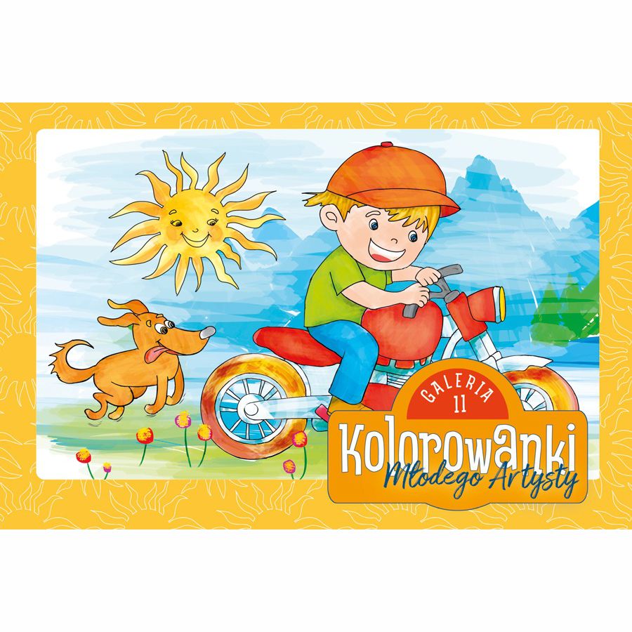 Kolorowanka B5 Galeria 11 pojazdy 4+ Kolorowanka B5 Galeria 11 pojazdy 4+