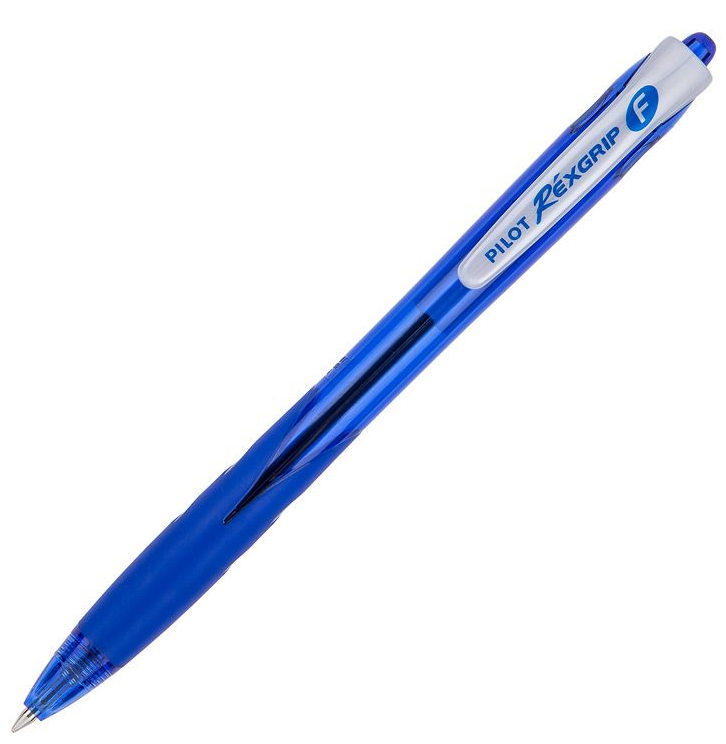 Długopis automatyczny Pilot rexgrip niebieski