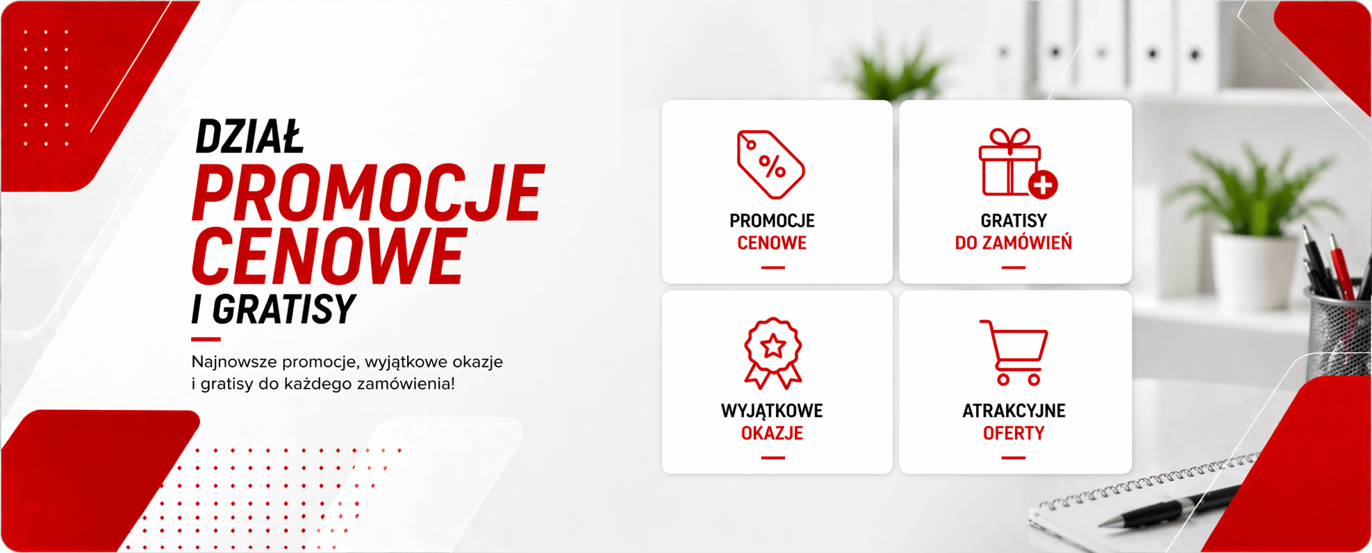 Promocje na artykuły biurowe i elektronikę w Azbiuro.pl