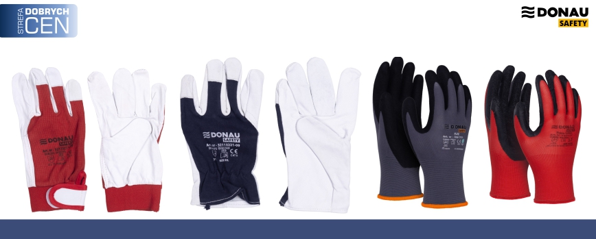 DONAUSAFETY – rękawice ochronne i środki BHP (dział)