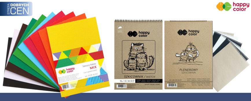 HAPPY COLOR – artykuły kreatywne i plastyczne (dział)