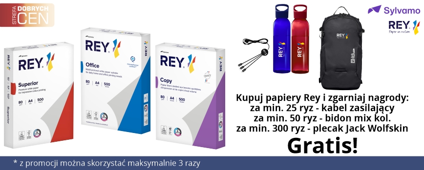Papier ksero Rey - Gazetka II kwartał 2026 r