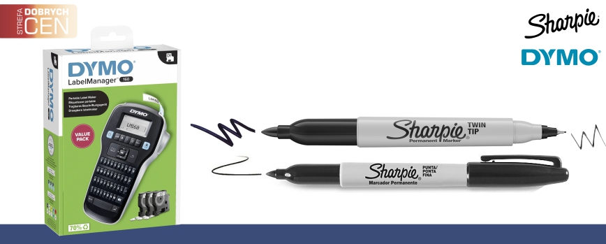 Sharpie, Dymo - Gazetka II kwartał 2026 r