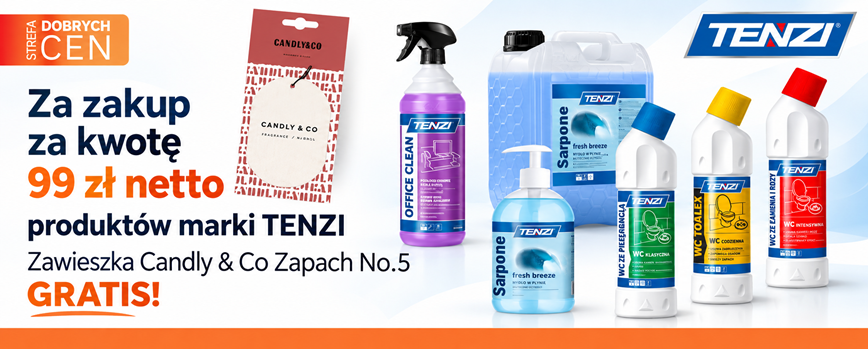 TENZI z darmową zawieszką Candly & Co