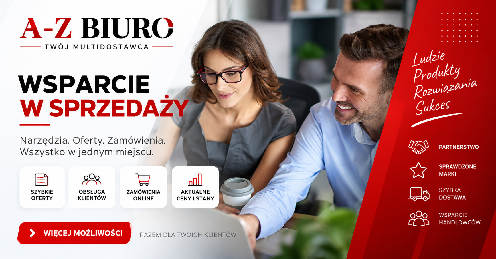 Panel Handlowca A-Z Biuro – oferty, zamówienia i katalog produktów