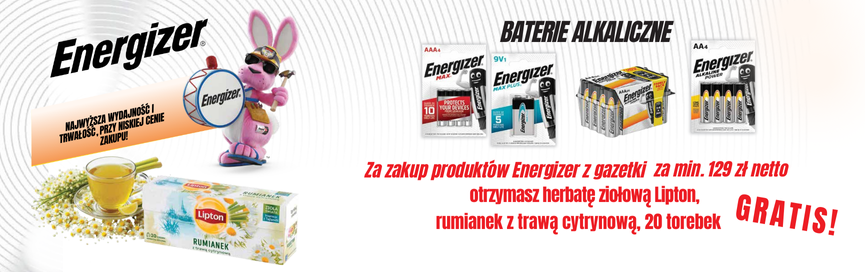 Gazetka promocyjna OSAA 03-04.2025 – baterie Energizer w promocyjnych cenach