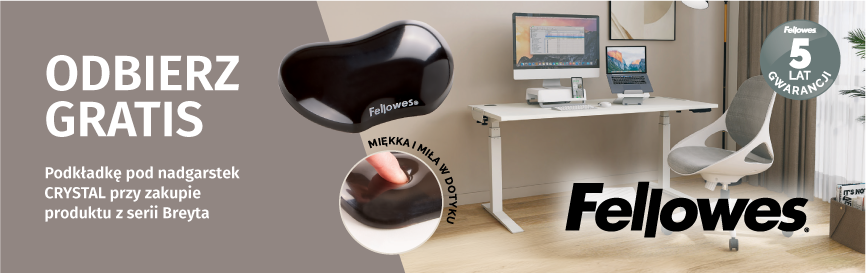 Gazetka promocyjna OSAA 03-04.2025 – ergonomiczne akcesoria Fellowes w super cenach
