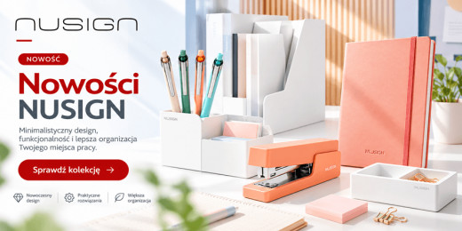 Nowości Nusign – design w Twoim biurze