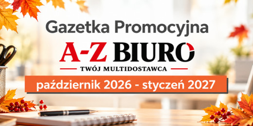 Nowa gazetka promocyjna A-Z Biuro – IV kwartał 2026