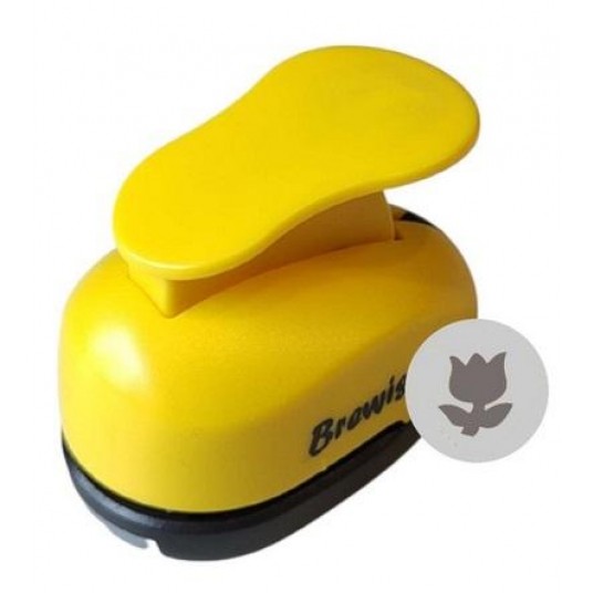 Dziurkacz ozdobny 3,8 cm tulipan Brewis