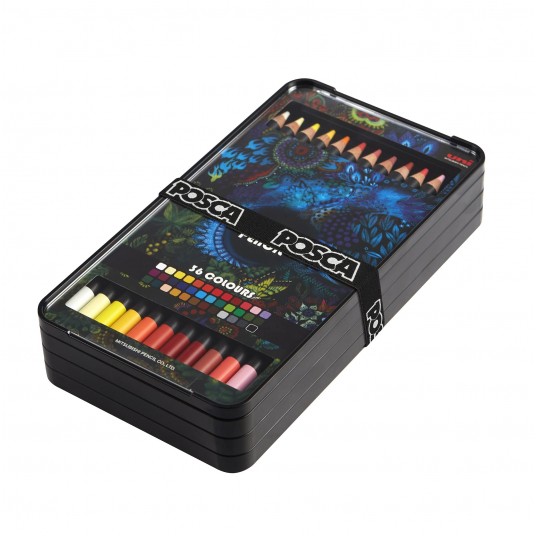 Kredki ołówkowe Posca 36 kolorów