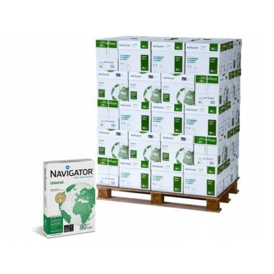 Papier ksero Navigator Universal FSC A4 klasa A 80 g min 240 ryz
