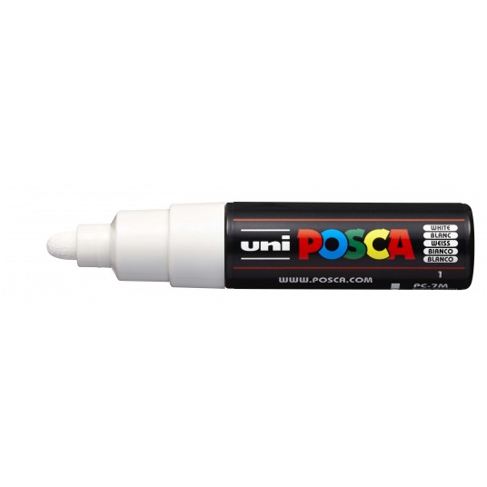 Biały marker Posca UNI