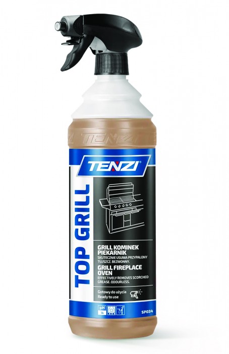 Tenzi Top Grill 1 l płyn do czyszczenia przypaleń z grilli piecyków i rusztów
